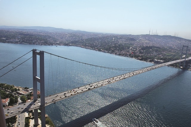 ボスポラス大橋　イスタンブール
