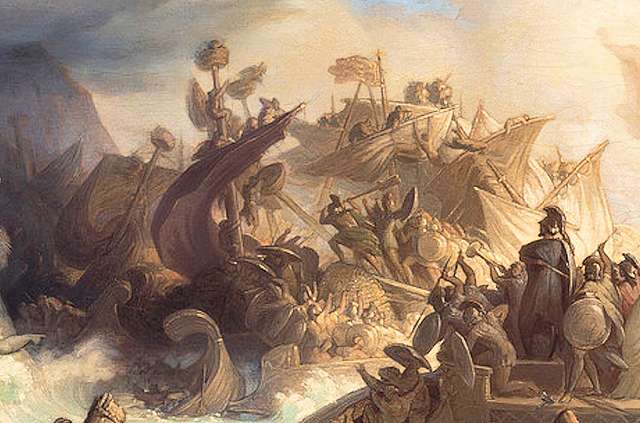 ペルシア戦争　サラミスの戦い