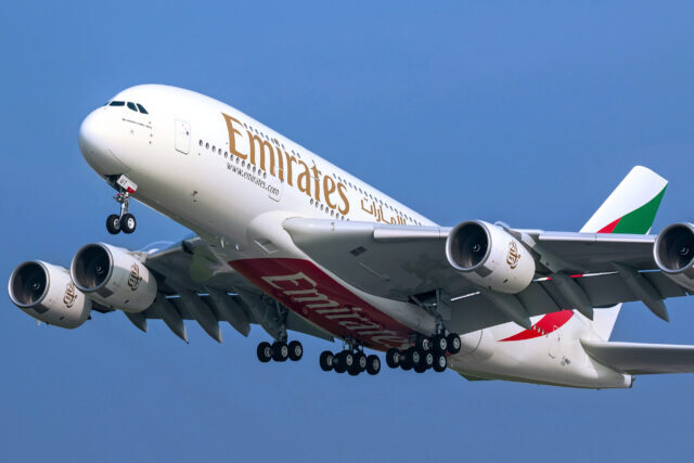 エミレーツ航空　A380