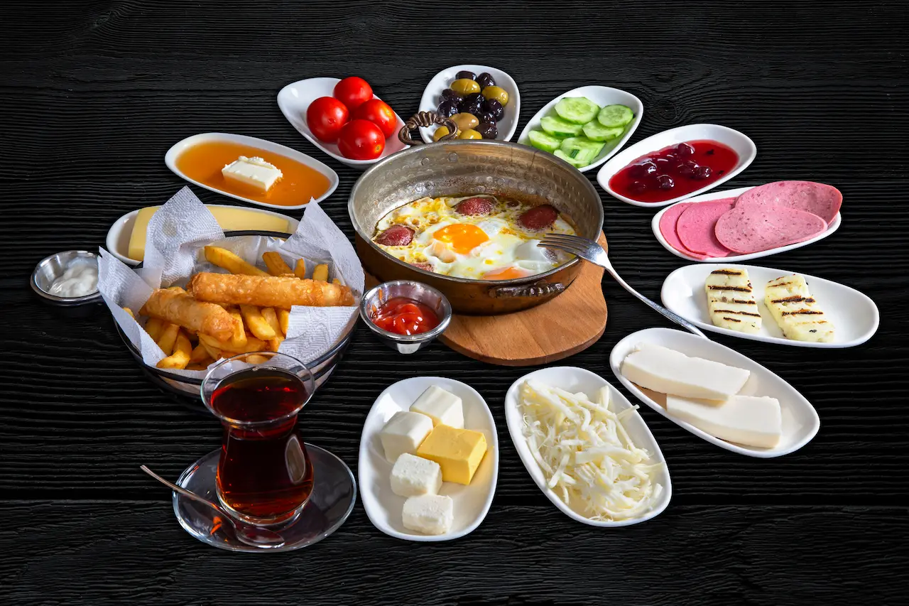トルコ料理　朝食